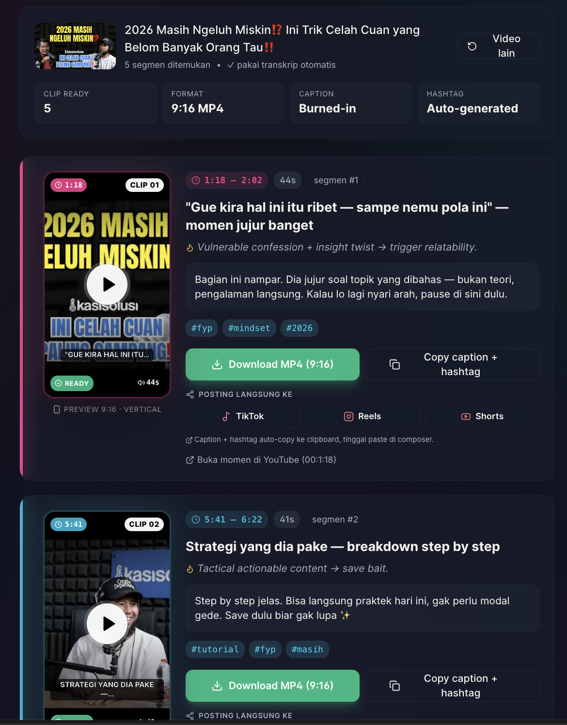 Download siap upload